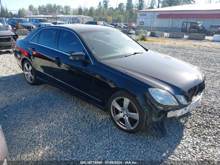 2011 MERCEDES-BENZ E 350 4MATIC