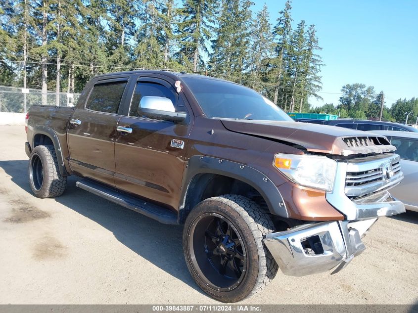 2016 TOYOTA TUNDRA PLATINUM 5.7L V8