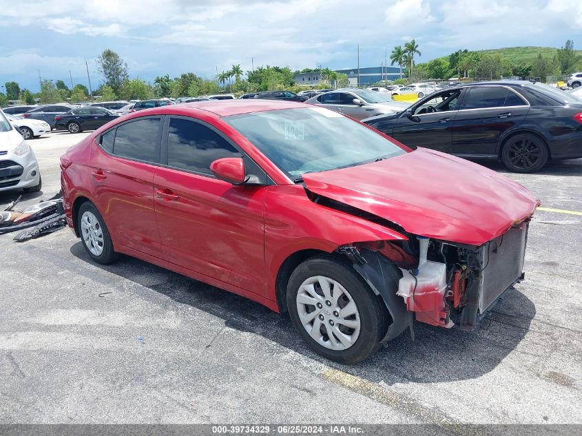 2017 HYUNDAI ELANTRA SE