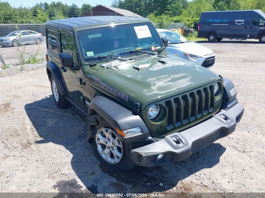 2021 JEEP WRANGLER ISLANDER 4X4