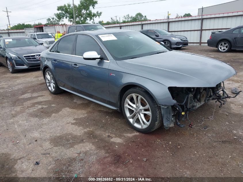 2014 AUDI S4 3.0T PREMIUM PLUS