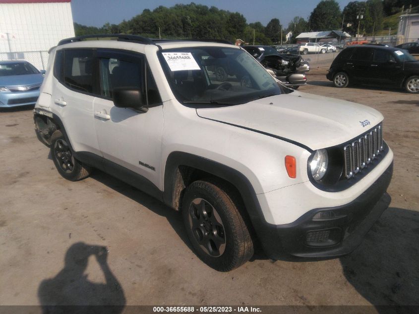 2017 JEEP RENEGADE SPORT 4X4