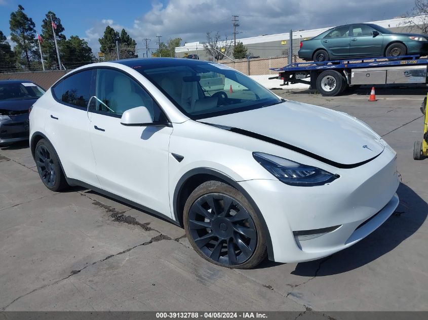 2021 TESLA MODEL Y LONG RANGE DUAL MOTOR ALL-WHEEL DRIVE