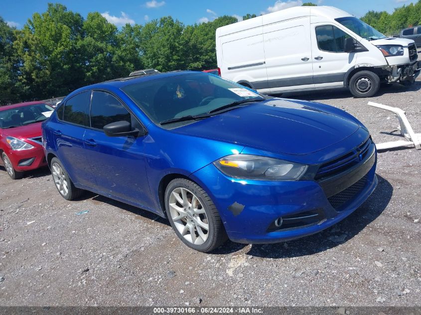 2013 DODGE DART RALLYE