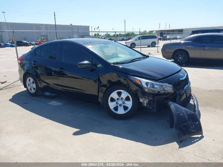 2018 KIA FORTE LX