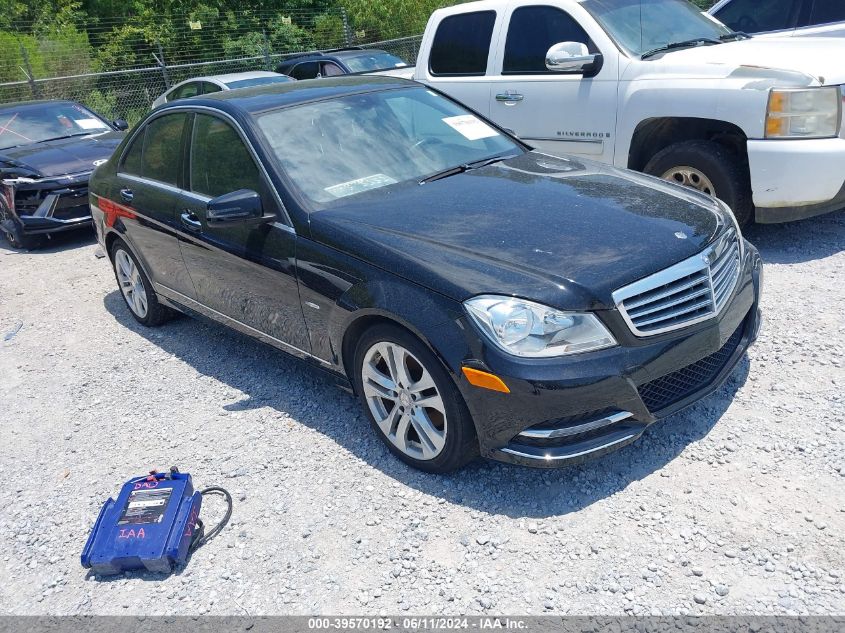 2012 MERCEDES-BENZ C 250