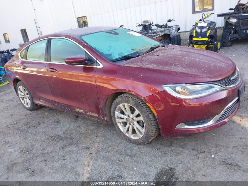 2015 CHRYSLER 200 LIMITED