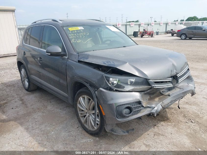 2013 VOLKSWAGEN TIGUAN SE