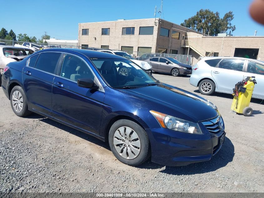 2011 HONDA ACCORD 2.4 LX