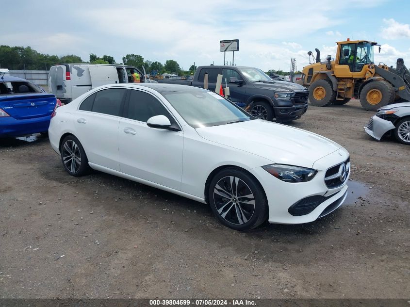 2022 MERCEDES-BENZ C 300 SEDAN