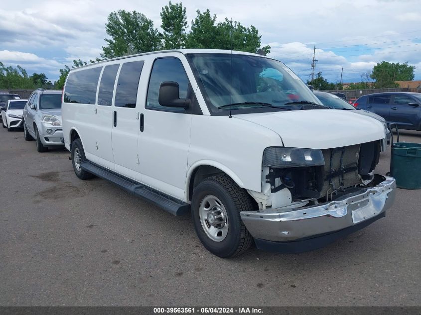 2020 CHEVROLET EXPRESS PASSENGER RWD 3500 EXTENDED WHEELBASE LT