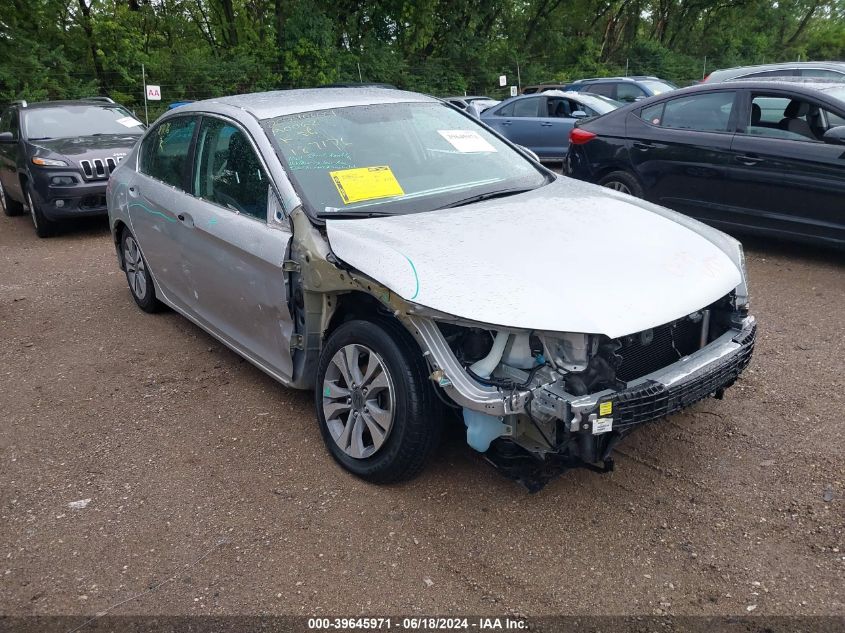 2013 HONDA ACCORD LX