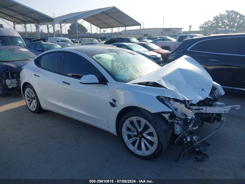 2022 TESLA MODEL 3