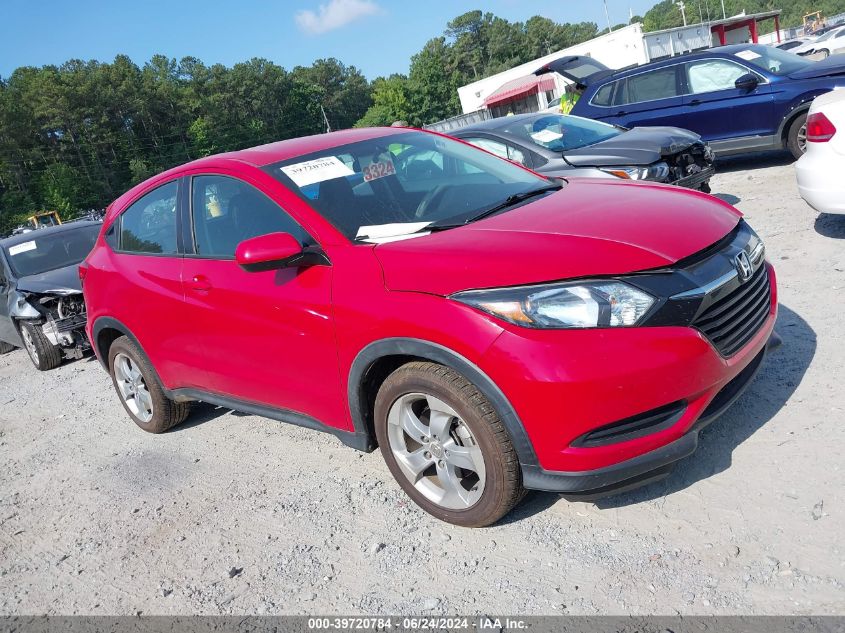 2016 HONDA HR-V LX