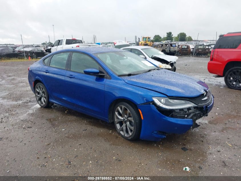 2016 CHRYSLER 200 S