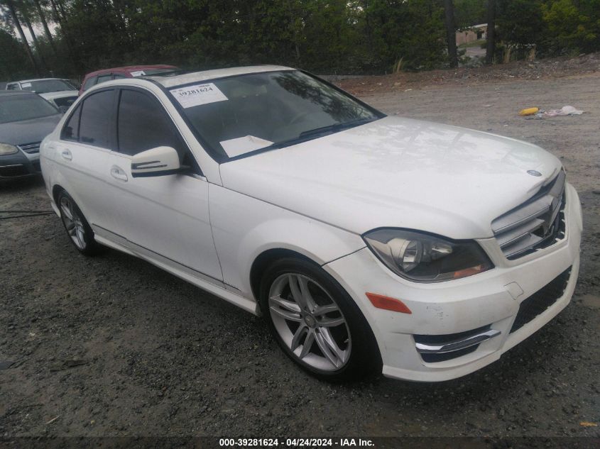 2013 MERCEDES-BENZ C 250 LUXURY/SPORT