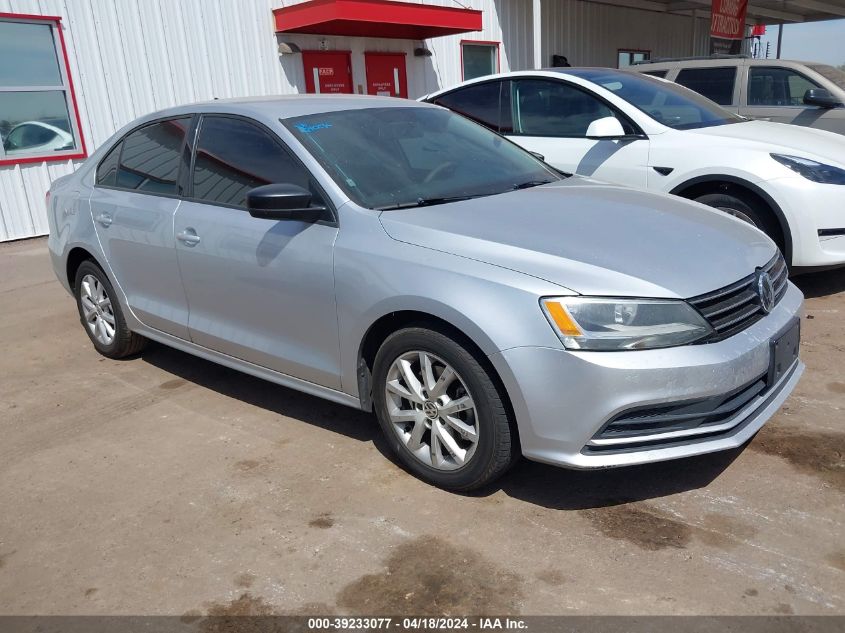 2015 VOLKSWAGEN JETTA 1.8T SE