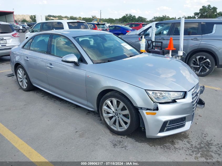 2018 AUDI A4 2.0T TECH ULTRA PREMIUM/2.0T ULTRA PREMIUM