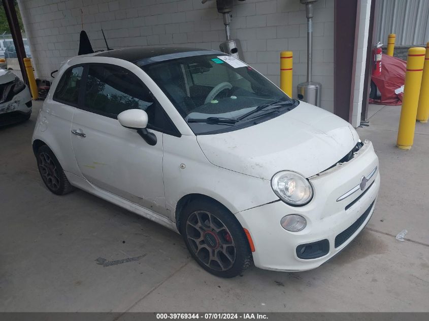 2012 FIAT 500 SPORT