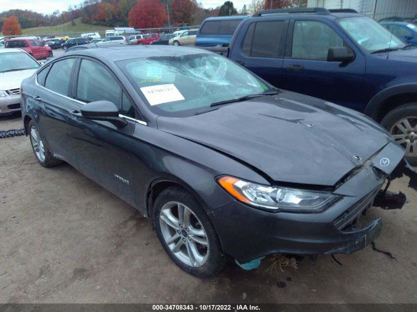 2018 FORD FUSION HYBRID SE