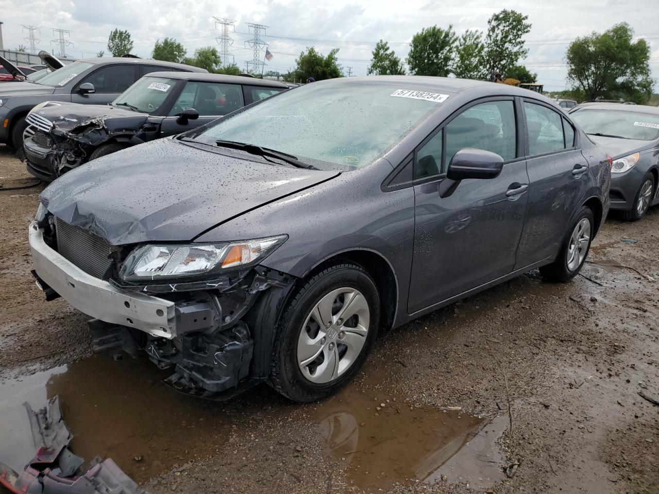 2014 HONDA CIVIC LX