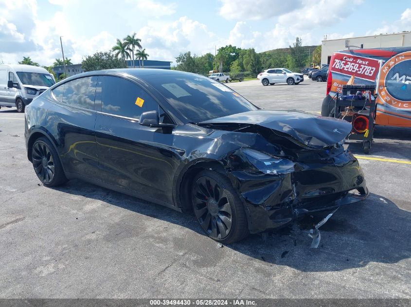 2022 TESLA MODEL Y PERFORMANCE DUAL MOTOR ALL-WHEEL DRIVE