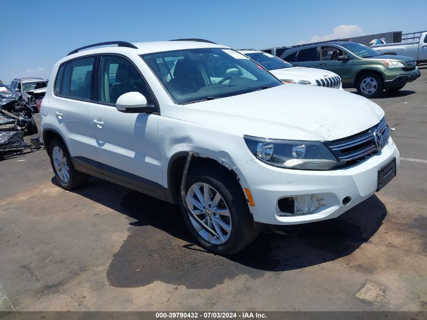 2017 VOLKSWAGEN TIGUAN 2.0T/2.0T S