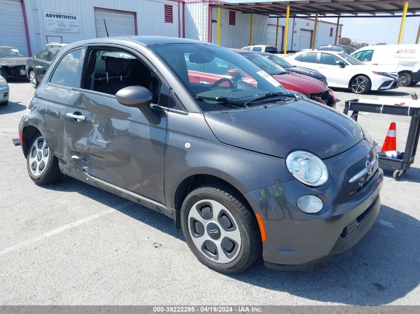 2016 FIAT 500E BATTERY ELECTRIC