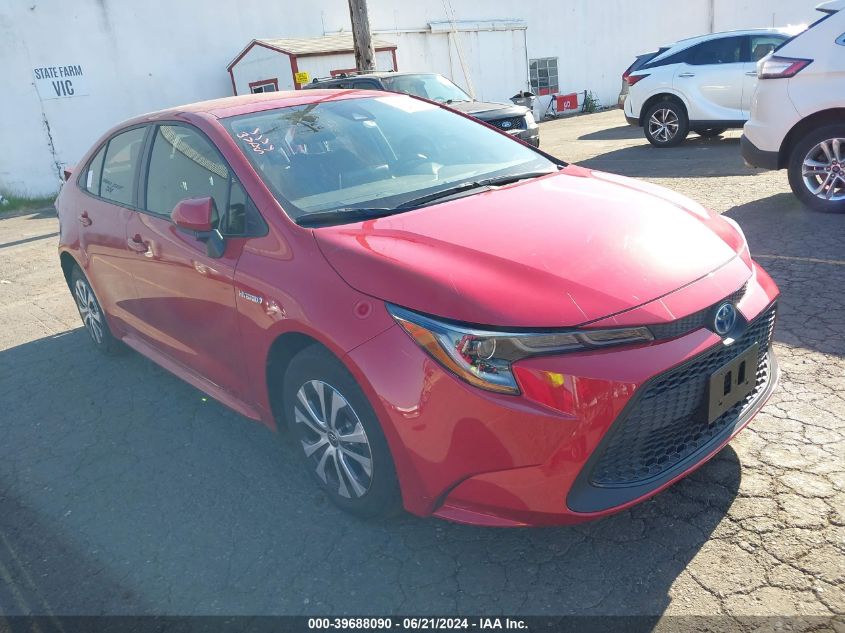 2021 TOYOTA COROLLA HYBRID LE