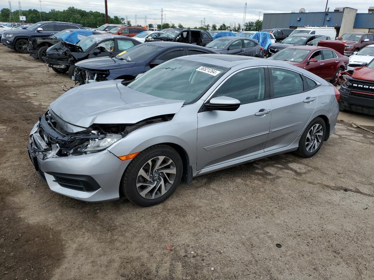 2017 HONDA CIVIC EX