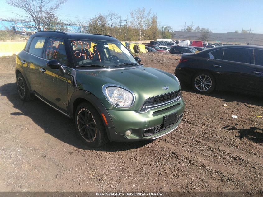 2016 MINI COUNTRYMAN COOPER S