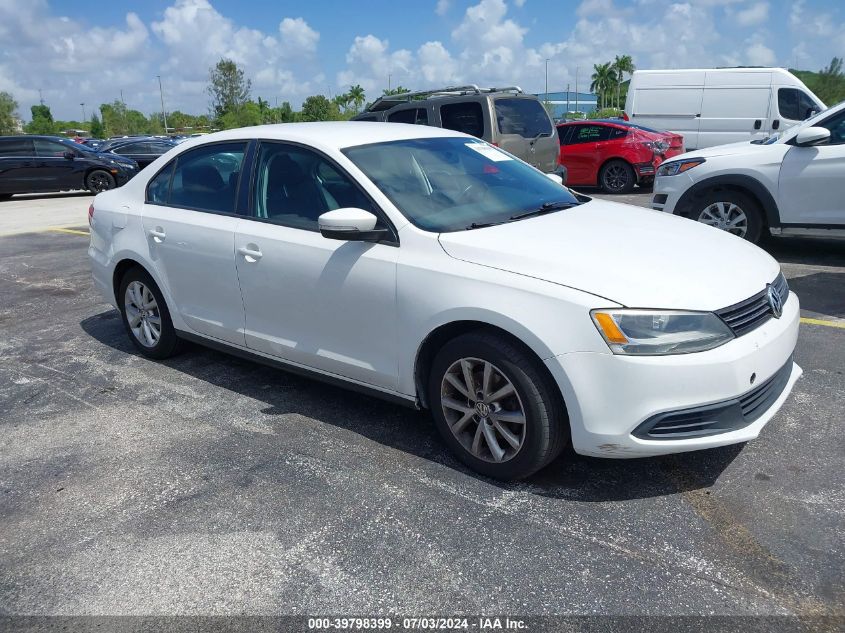 2012 VOLKSWAGEN JETTA 2.5L SE