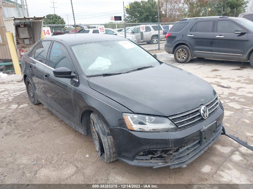 2017 VOLKSWAGEN JETTA 1.4T S