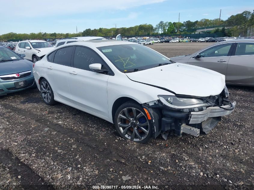 2016 CHRYSLER 200 S