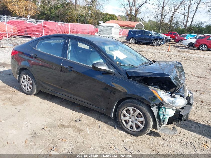 2012 HYUNDAI ACCENT GLS