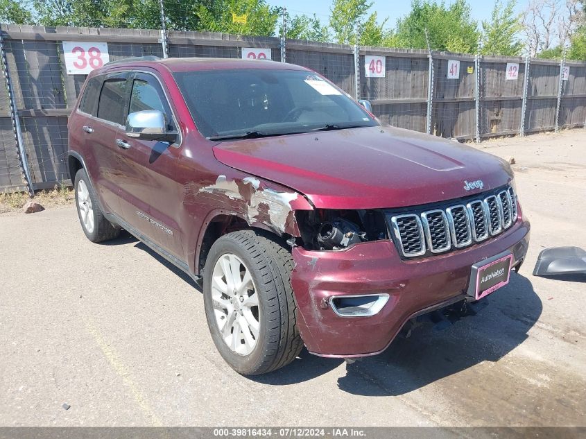 2017 JEEP GRAND CHEROKEE LIMITED 4X4