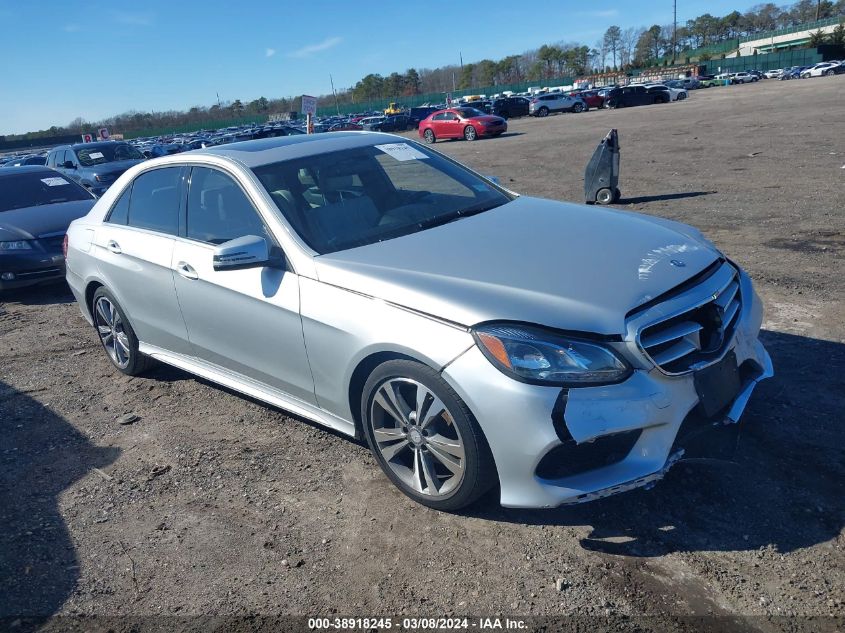 2016 MERCEDES-BENZ E 350 4MATIC