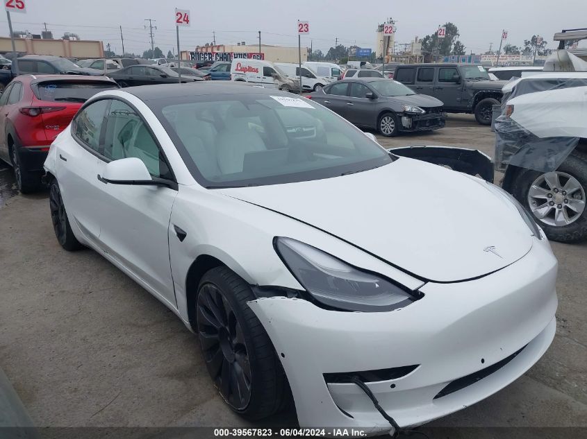 2021 TESLA MODEL 3 PERFORMANCE DUAL MOTOR ALL-WHEEL DRIVE