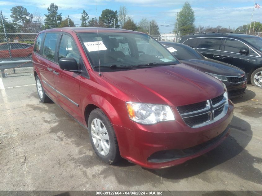 2015 DODGE GRAND CARAVAN AMERICAN VALUE PKG