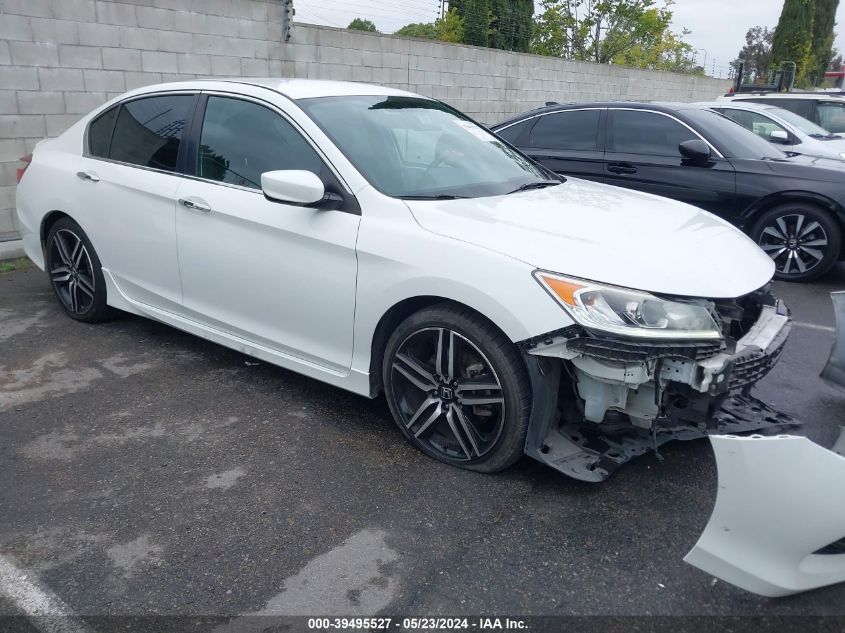 2017 HONDA ACCORD SPORT