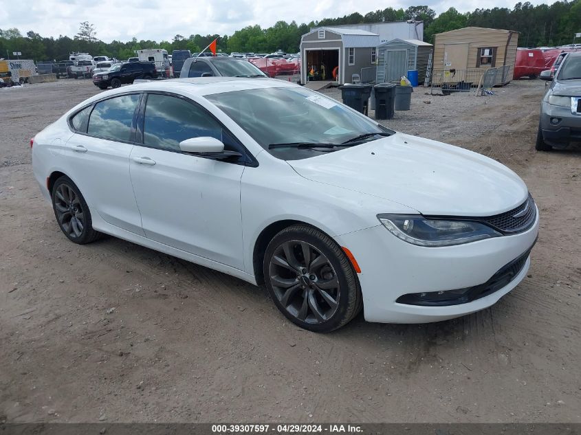 2015 CHRYSLER 200 S