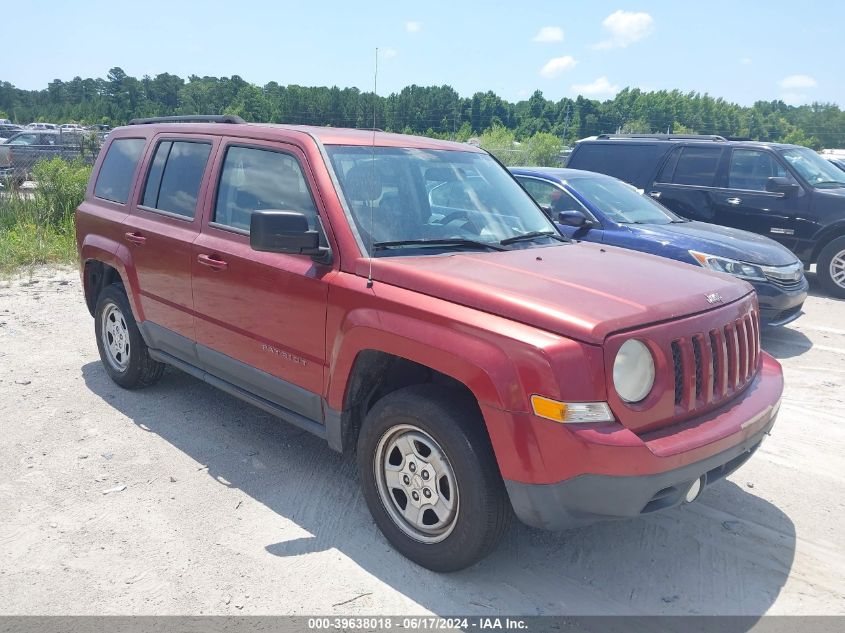 2013 JEEP PATRIOT SPORT