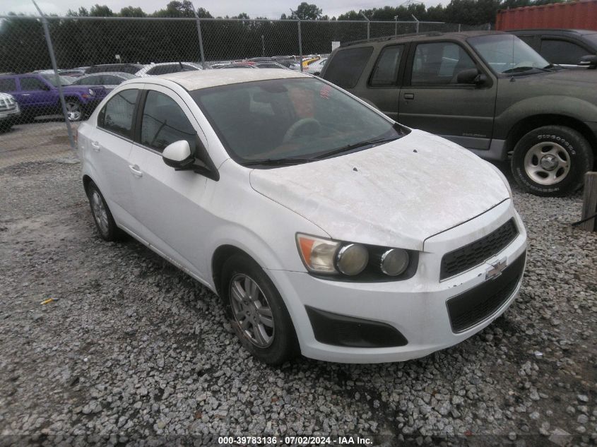 2013 CHEVROLET SONIC LT AUTO