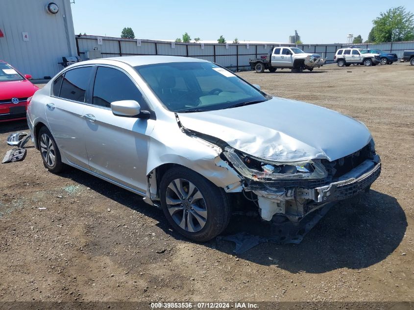 2015 HONDA ACCORD LX