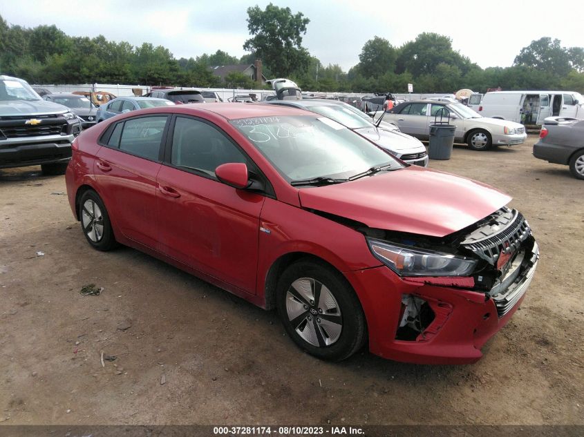 2019 HYUNDAI IONIQ HYBRID BLUE