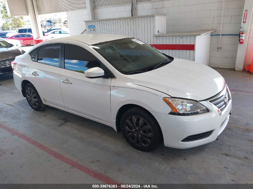 2014 NISSAN SENTRA FE+ S/FE+ SV/S/SL/SR/SV