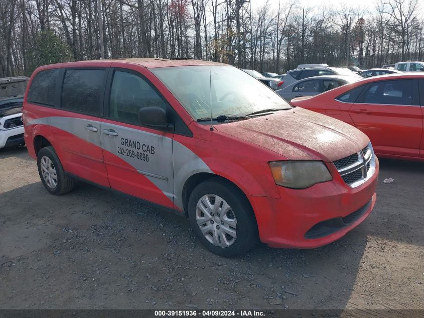 2015 DODGE GRAND CARAVAN SE