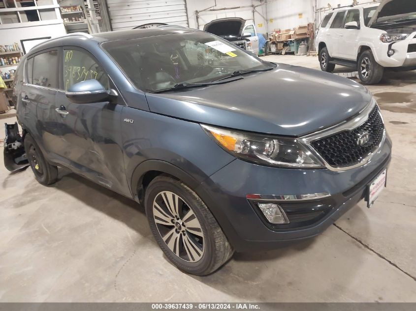 2016 KIA SPORTAGE EX/SX