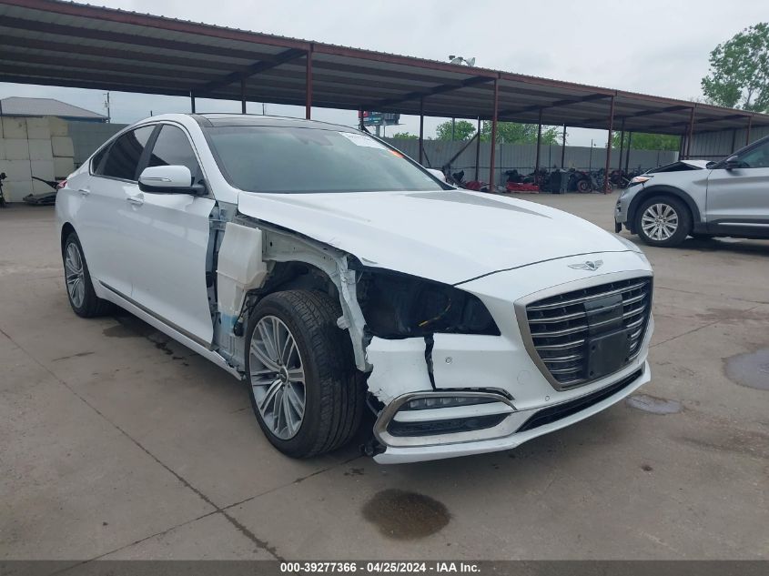 2018 GENESIS G80 3.8