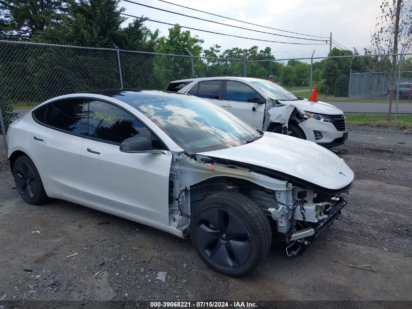 2020 TESLA MODEL 3 STANDARD RANGE PLUS REAR-WHEEL DRIVE/STANDARD RANGE REAR-WHEEL DRIVE